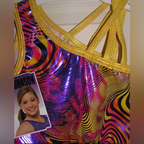 Shawn Johnson Style GK Elite Gymnastics Leotard - Picture 4 of 4